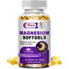 High Absorption Magnesium Glycinate 400Mg Softgels Supplement, 400 Mg Element...