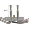 SPARES2GO Fan Heating Element for Flavel Oven/Cooker (1800W)