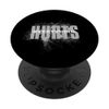 EVERYTHING HURTS - SCHRIFT in HELLGRAU und WEIß PopSockets mit austauschbarem PopGrip