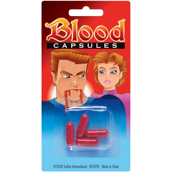 Blood Capsules (4 capsules)