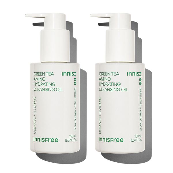 Innisfree Green Tea Moisture Amino Cleansing Oil 150ml, 2ea