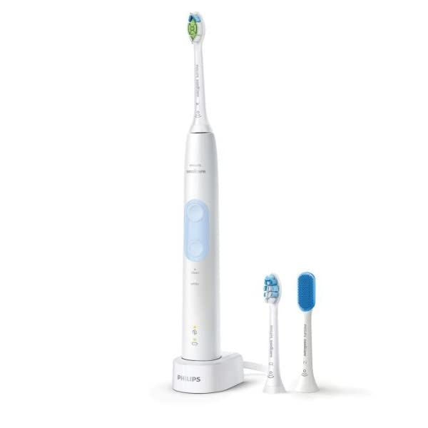 PHILIPS Sonicare HX6421/12 ProtectiveClean Plus Electric Toothbrush, Light Blue