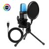 Professional Condenser Sound Podcast Studio Microphone For PC MSN Skype Zoom
