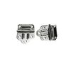 McDougall Cabinet Hinge Hoosier  Nickel Plated Brass