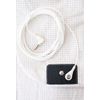 Grounding Pillowcase Silver Conductive Kit Earthing Therapy WHITE LATTICE 30x20"