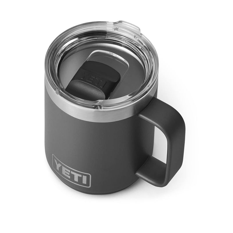 Tazza Rambler YETI - Acciaio Inox Isolato, Coperchio MagSlider, 414 Ml, Nero, Stackabile - Foto 4