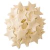 Playfully Ever After 4 Inch 15pc Stiff Felt Stars (Cream)