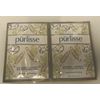 Purlisse charcoal + licorice pore refining sheet mask - 2 Count 0.74oz./21g Each