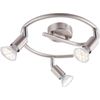 Globo Round Bar Nickel Spotlight 57991-3, Chrome
