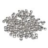 KiraNail Hemispherical Hollow Stud Size: 0.8mm Silver 1000P