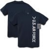 Rapiddominance Licensed Military Tee, Air Force,Navy,XL