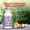OHCO Cold Snap - Chinese Herbal Supplement for Deep-Level Immune Support - Immune System Booster with 20 Natural Ingredients Including Ginseng & Ginger - Fast Acting for Sudden Issues - 120 Capsules