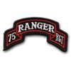 Army 75th Ranger Regiment 3-3/4" x 1" Patch