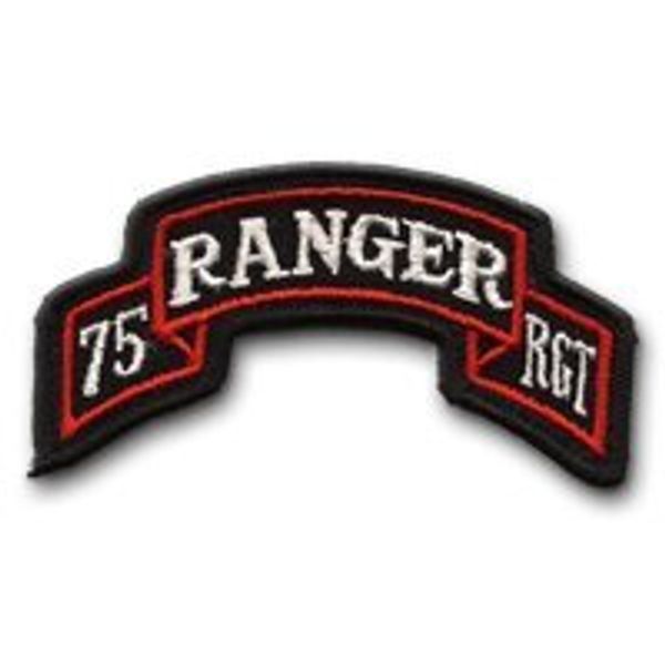 Army 75th Ranger Regiment 3-3/4" x 1" Patch