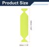 sourcing map 20pcs Vinyl Squeegee Fabric 5 Inch Pre-Cut Self-Adhesive Microfiber Replacement Felt for Squeegee Application Tool, Green