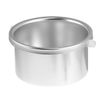 FOMIYES Hot Wax Warmer Pot Replacement, Electric Wax Heater Aluminum Pot, Facial Skin Hair Removal Spa Tool, Hair Removal Inner Pot Can, Wax Depilatory Machine for Salon (Silver)