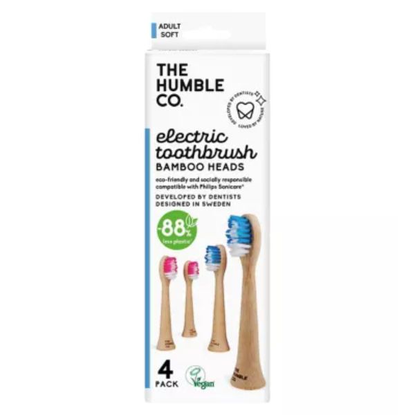 The Humble Co Toothbrush Heads Soft 4s