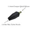 Pressure Washer 11.6mm Quick Release Trigger & lance M22M Wash/Turbo Nozzle 04