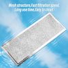 LUBIYACK 4Pcs Microwave Grease Filter Replacement for W10208631A, Microwave Filter Replacement 5.81" x 12.94" Grease Filter Replacement