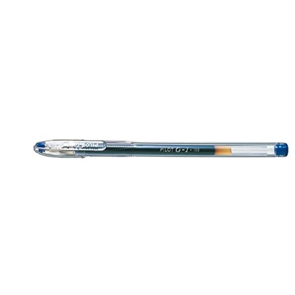 Pilot 101203 G105 Gel Ink Rollerball Pen with 0.5 mm Tip - Blue (Pack of 12)