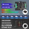   MICTUNING P1s RGB 8 Gang Switch Panel, Toggle Momentary Strobe Pulsed Switch 