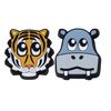 Gamma Sports Zoo Damps Vibration Dampeners (2-Pack), Hippo/Tiger