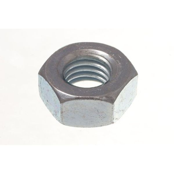 100 X Durable M10 Hex Nuts - BZP Weatherproof Steel - Hexagon Head