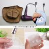 Set of 12 Waterproof Transparent Plug Hooks Multi-Purpose Wall Hooks