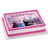 FROZEN II (Nr2) - Edible Cake Topper - 7.5" x 10" (1/4 sheet) rectangular