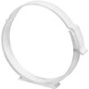 Prostko LTD Duct Pipe Holder - 5" Clamp Vise, White