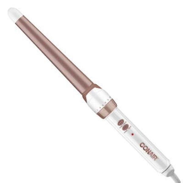 Double Ceramic Curling Wand, .75-1.25-inch Rose Gold