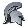 Michigan State MSU Spartans Metal Auto Emblem (Chrome)