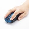 Sanwa Supply MA-BB509BL Bluetooth Blue LED Mouse (5 Buttons, Blue)