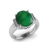 LMDPRAJAPATIS Certified Emerald Panna 925 Sterling Silver Wedding Ring Lab Certificate