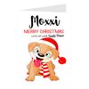 Personalised Christmas Card for Your Dog