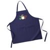 CafePress Christmas Penguin Joy 2 Apron (Dark) Kitchen Apron with Pockets