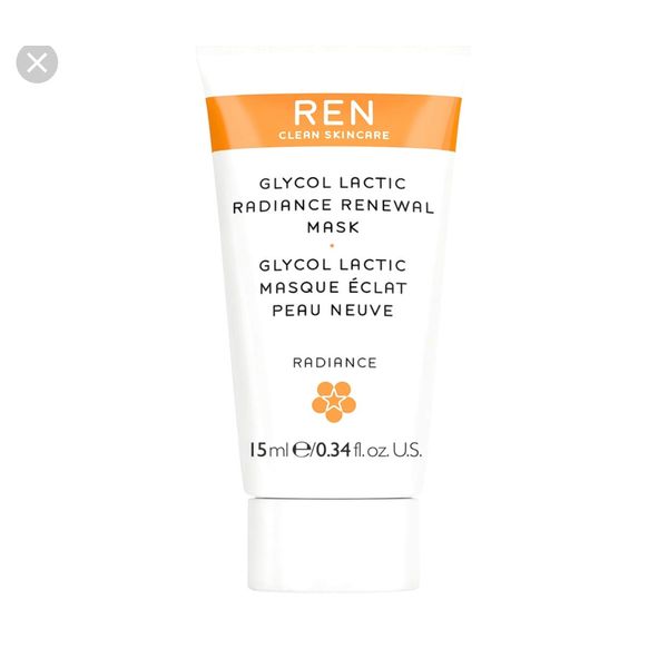 REN Glycolactic Radiance Renewal Mask 15ml TRAVEL SIZE
