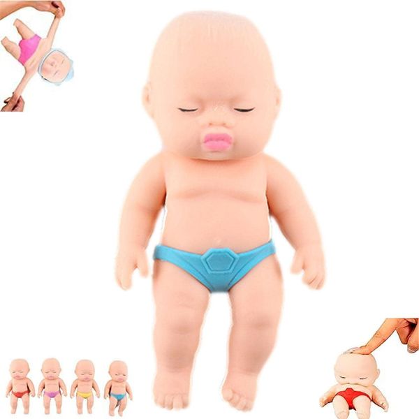 TOUFEIYUAN Doll Pinch Music, Squishy Doll Toy, Squishy Toy, Office Decompression, Adult Decompression, Soft, Elastic, Good, Waterproof, Safe, Non-toxic, Non-toxic, Funny, Tabletop Figurine, Birthday