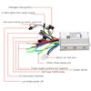 Universal Electric Electric Scooter Controller LCD Split Meter for 36‑84V Electric