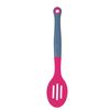 Colourworks Slotted Spoon, Silicone, Raspberry, 27 cm, Rasberry