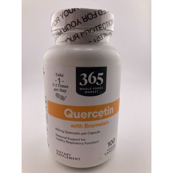 365 by Whole Foods Market Quercitin Bromelain , 100 Veg Capsules 3/2026