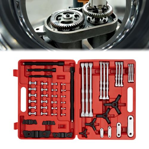 SHONFYVS Gear Hub Pulley Puller Bearing Separator Manual Bearing Race Seal Driver Disc Tool Wheel Axle Bushing Installer Remover Set Alloy Steel Bearing Puller Pulley Ball Race Remove