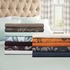 Superior Flannel Pillowcase Set, King, Paisley Light Blue