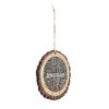CafePress Amsterdam Rustic Wood Ornament, 3"x3.25"