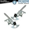 Power Window Regulators Front Pair Set Left & Right for Chevy GMC Pickup Truck
