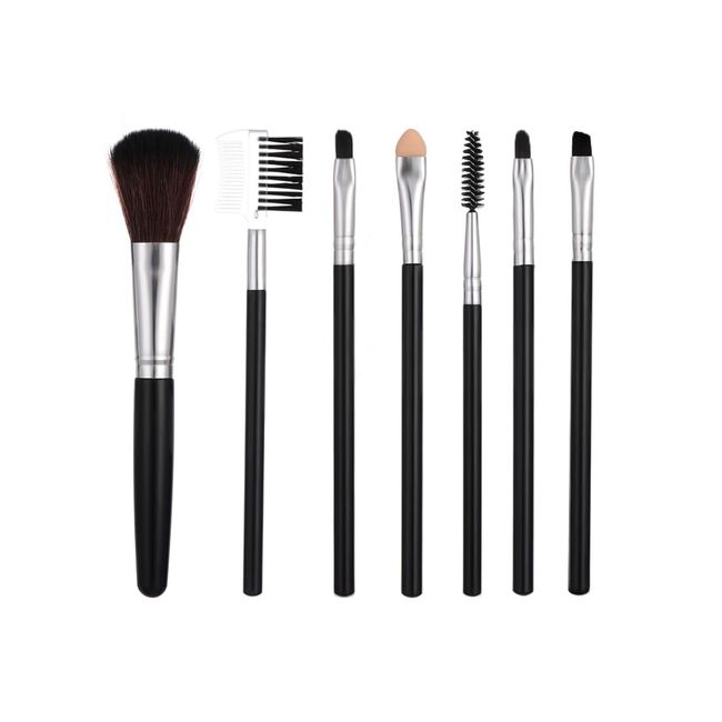 7 Stück Augen Make Up Pinsel Set Professionelle Für Reise Concealer Augenbrauen Eyeliner Foundation Puder Make-Up-Werkzeuge