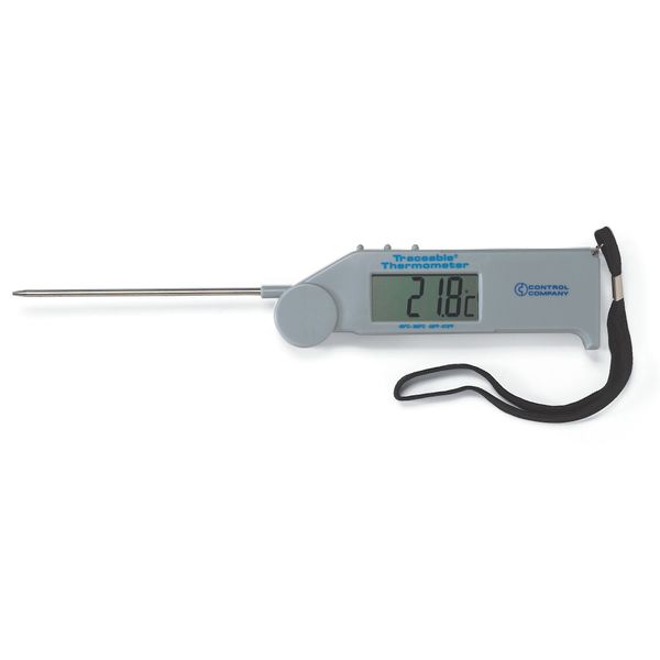Control Company 4372 Traceable Flip-Stick Thermometer, Accuracy: +/-1.0 Degree C