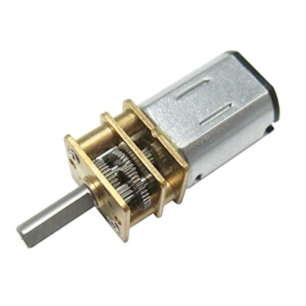 CHANCS N20 Small Dc Motor 3V 5RPM Shaft Length 10mm Geared Motor with Metal Gearbox Motor for DIY RC Toys