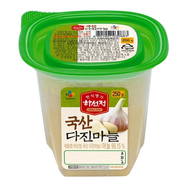 CJ Hasunjeong Minced Garlic 250G