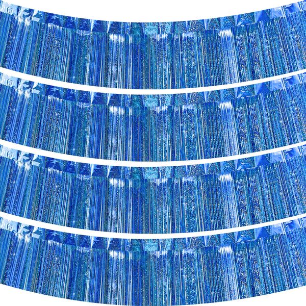 Hapidooda Dark Blue Tinsel Garland